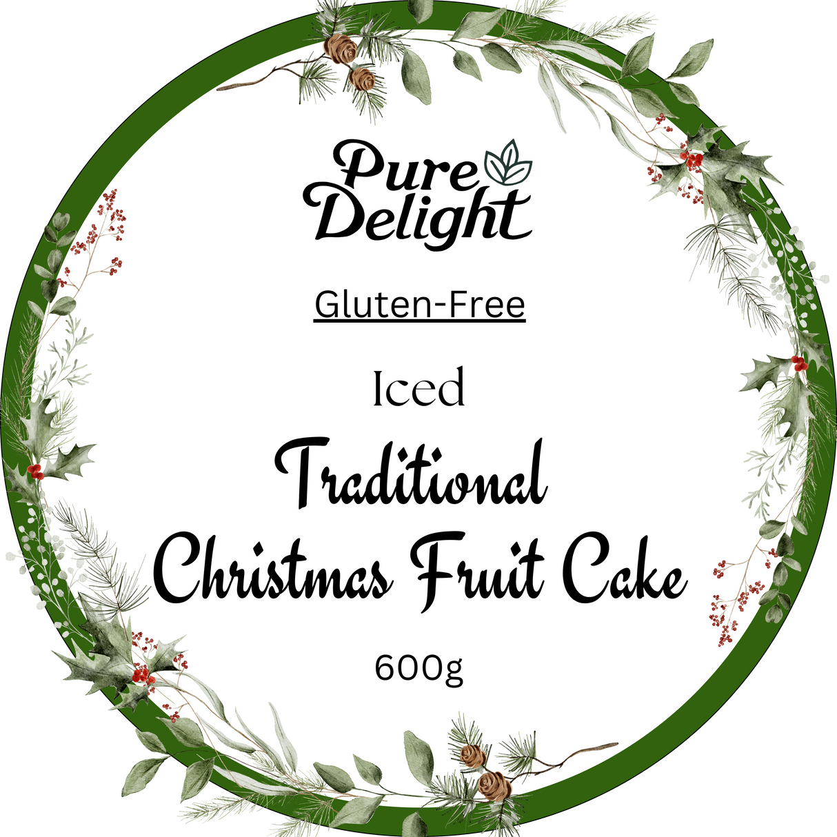 Gluten-Free Traditional Christmas Fruit Cake