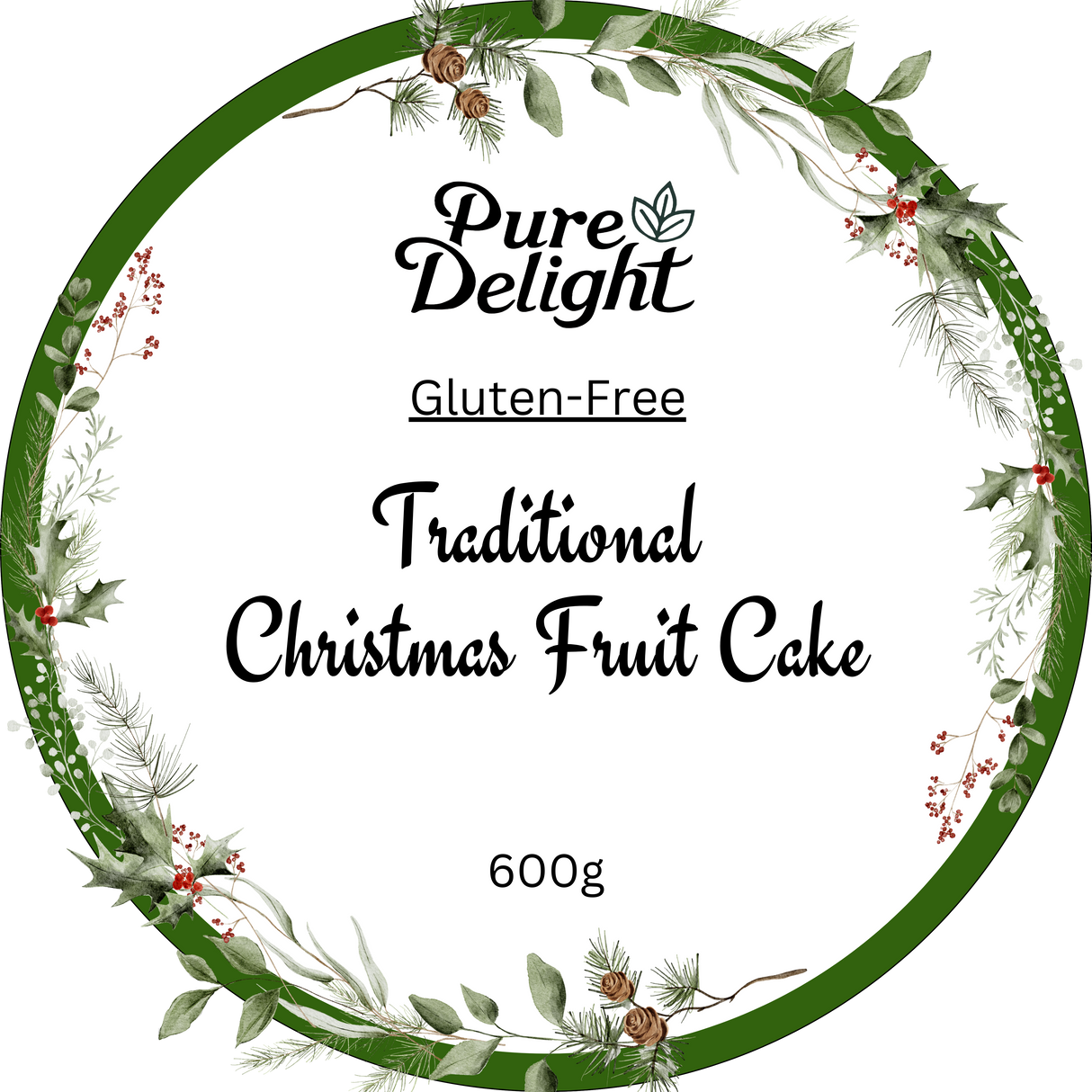 Gluten-Free Traditional Christmas Fruit Cake