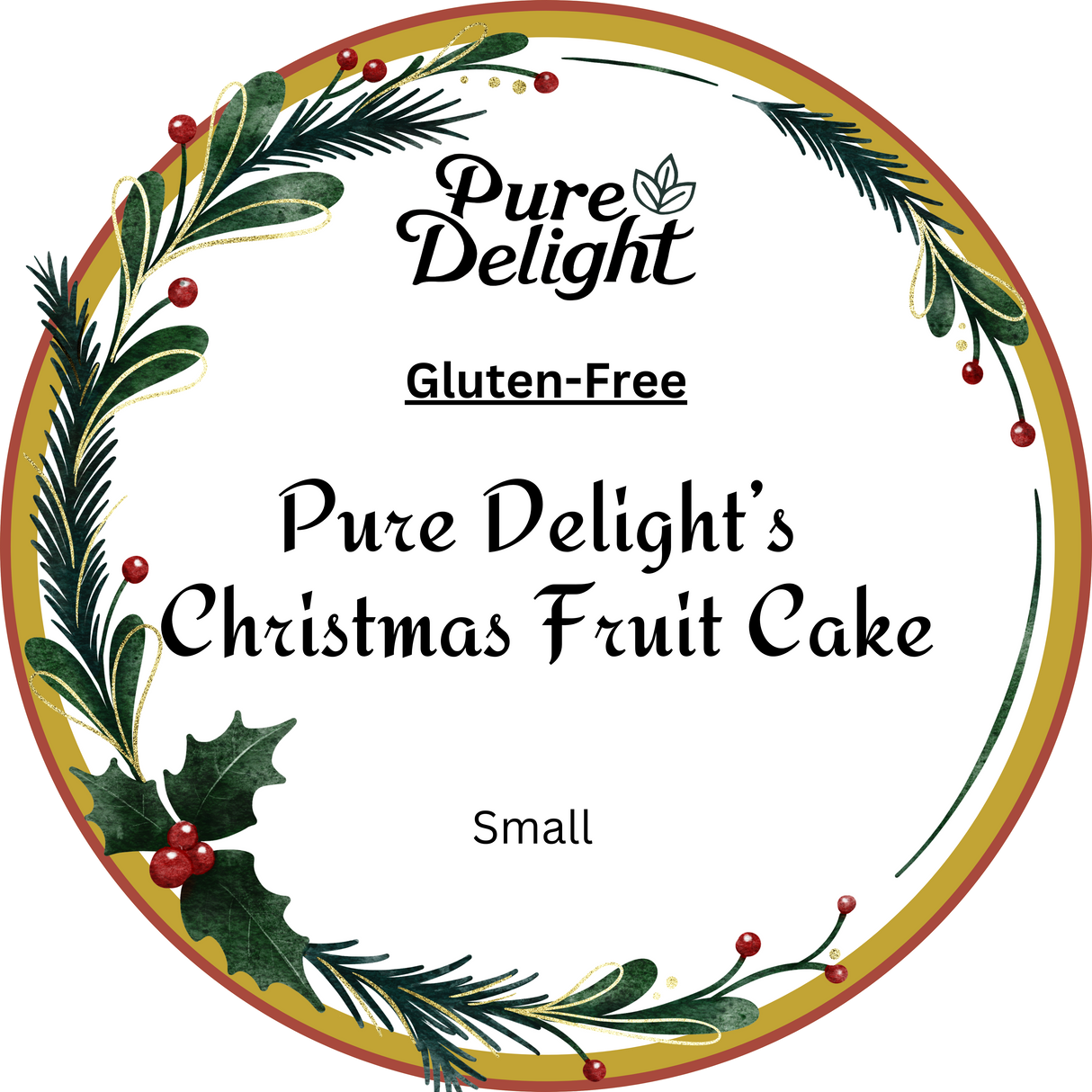 Pure Delight's Christmas Fruit Cake