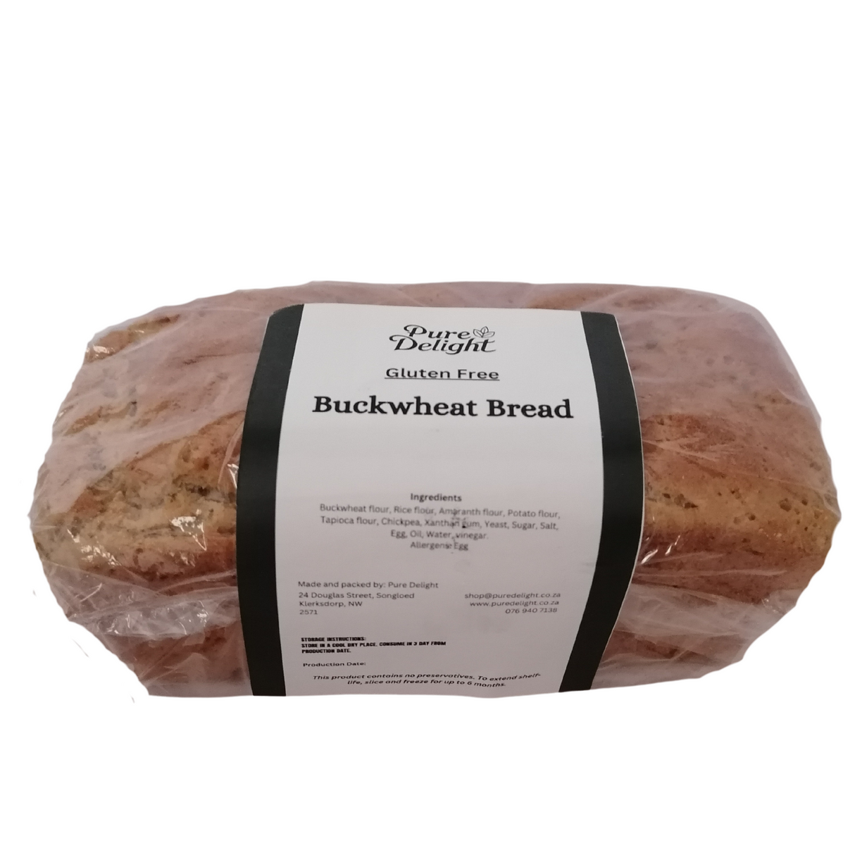 Buckwheat Bread (Gluten-Free)